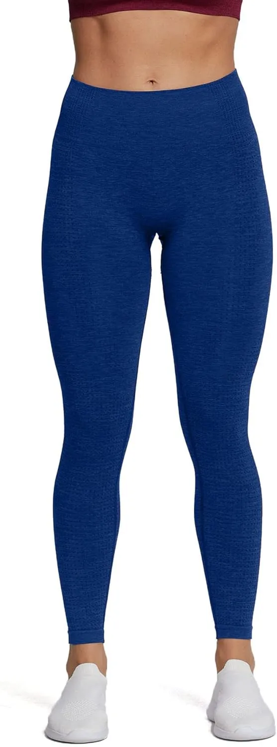 Aoxjox Women's High Waist Workout Gym Vital Seamless Leggings Yoga Pants
