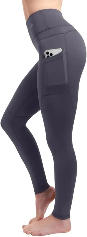 CompressionZ Women's Compression Leggings High Waisted Performance Tummy Control Gym, Pilates, Travel, Yoga, Workout Pants