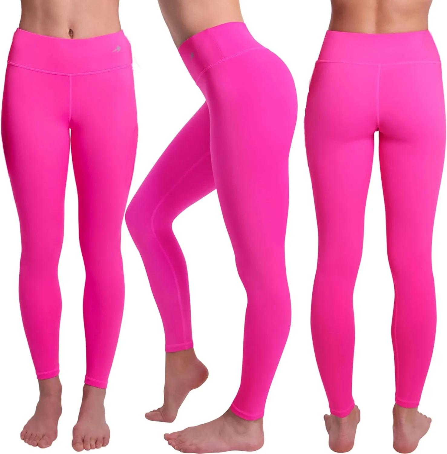 CompressionZ Women's Compression Leggings High Waisted Performance Tummy Control Gym, Pilates, Travel, Yoga, Workout Pants