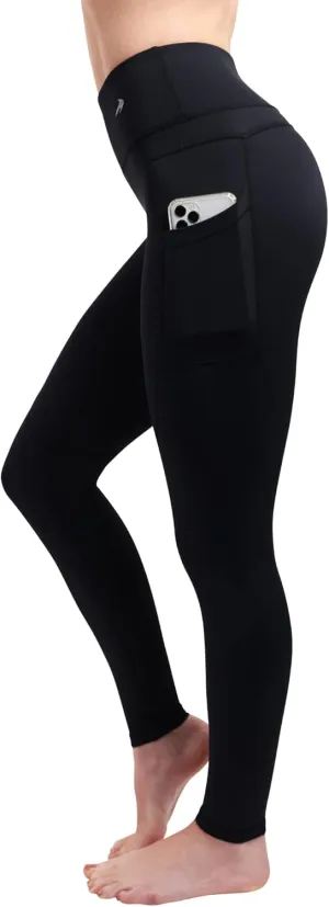 CompressionZ Women's Compression Leggings High Waisted Performance Tummy Control Gym, Pilates, Travel, Yoga, Workout Pants