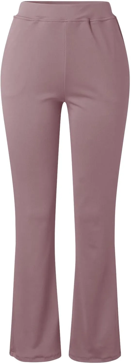 Dress Pants for Women Casual Office Business Pencil Pants 2025 Trendy High Waisted Comfy Stretch Trouser with Pocket
