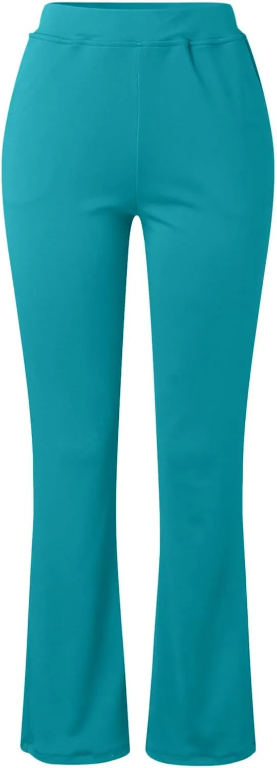 Dress Pants for Women Casual Office Business Pencil Pants 2025 Trendy High Waisted Comfy Stretch Trouser with Pocket