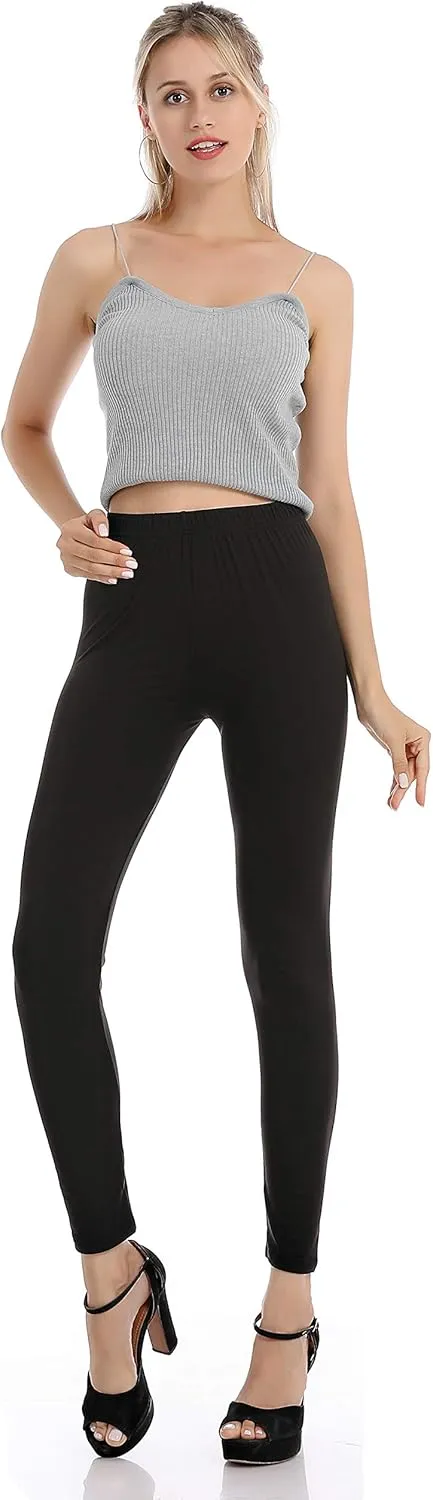 Falari Classic Leggings Buttery Soft Super Comfort Sports Yoga Workout Stretch Pants