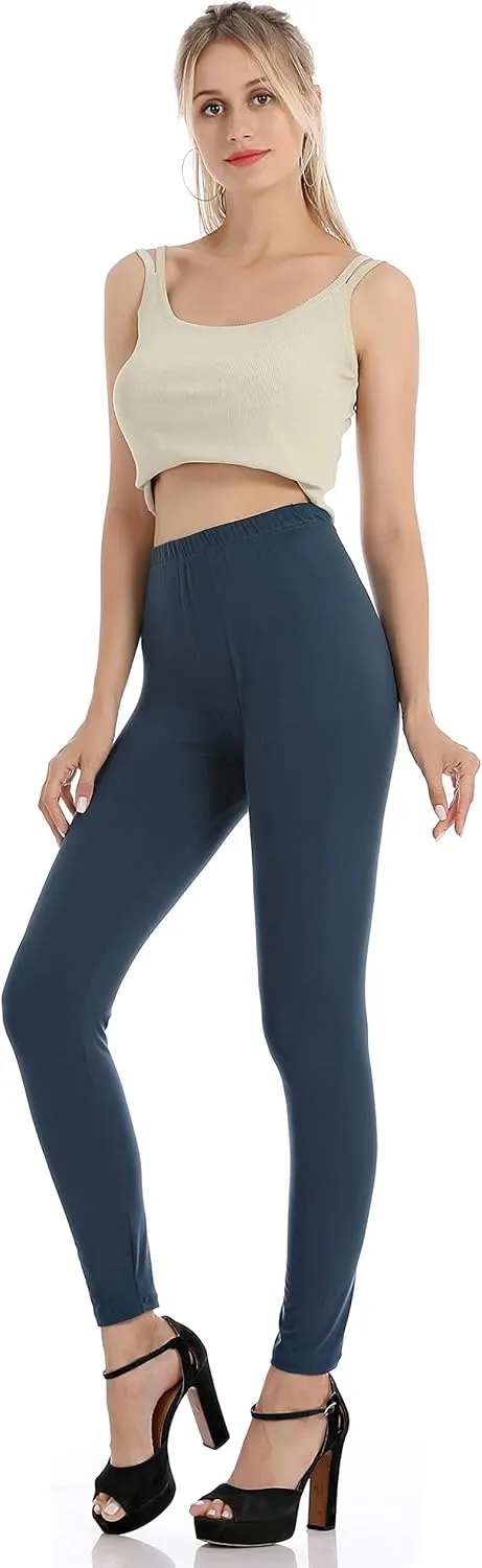 Falari Classic Leggings Buttery Soft Super Comfort Sports Yoga Workout Stretch Pants