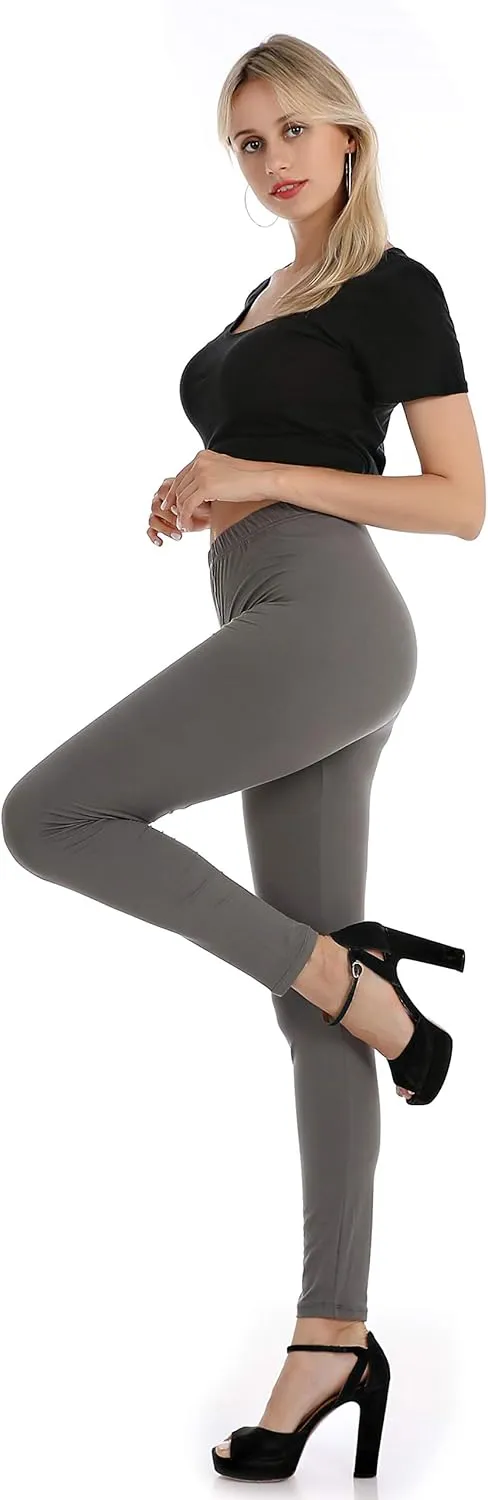 Falari Classic Leggings Buttery Soft Super Comfort Sports Yoga Workout Stretch Pants