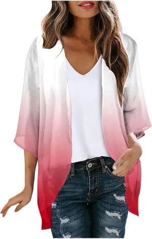 Kimono Robes For Women Bathing Suit Cover Up Kimono Cover Ups For Swimwear Floral Lightweight Kimono Cardigans 2025