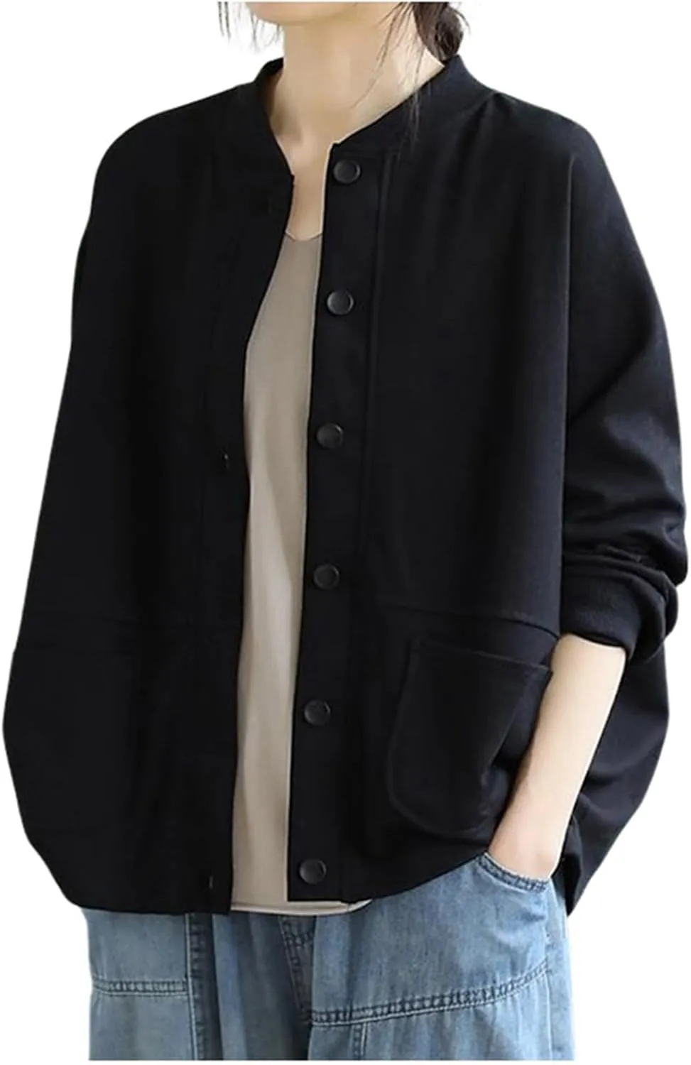Ladies' Cardigan Sweater Womens Sweater Medium