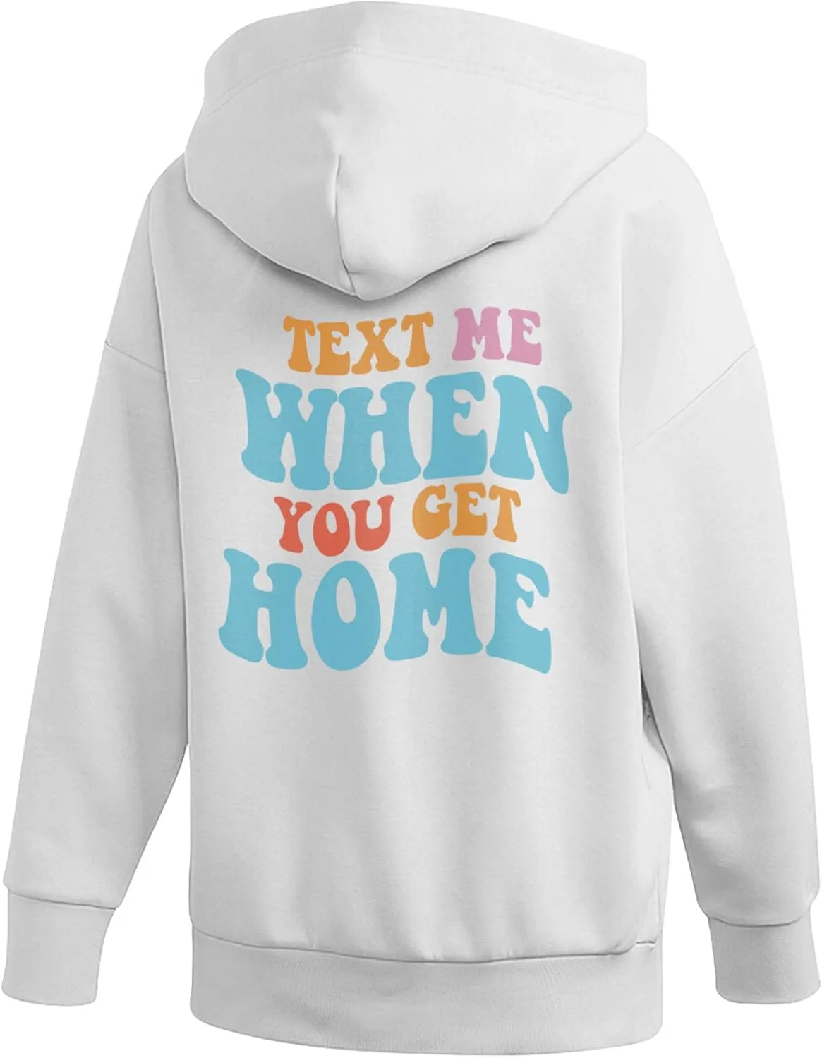 LASFOUR Have A Good Day Hoodies With Sayings On Back for Teen Girls, Trendy Sweatshirts for Teen Girls, Preppy Sweatshirts
