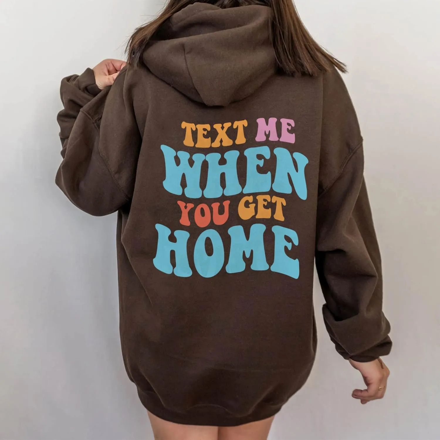 LASFOUR Have A Good Day Hoodies With Sayings On Back for Teen Girls, Trendy Sweatshirts for Teen Girls, Preppy Sweatshirts