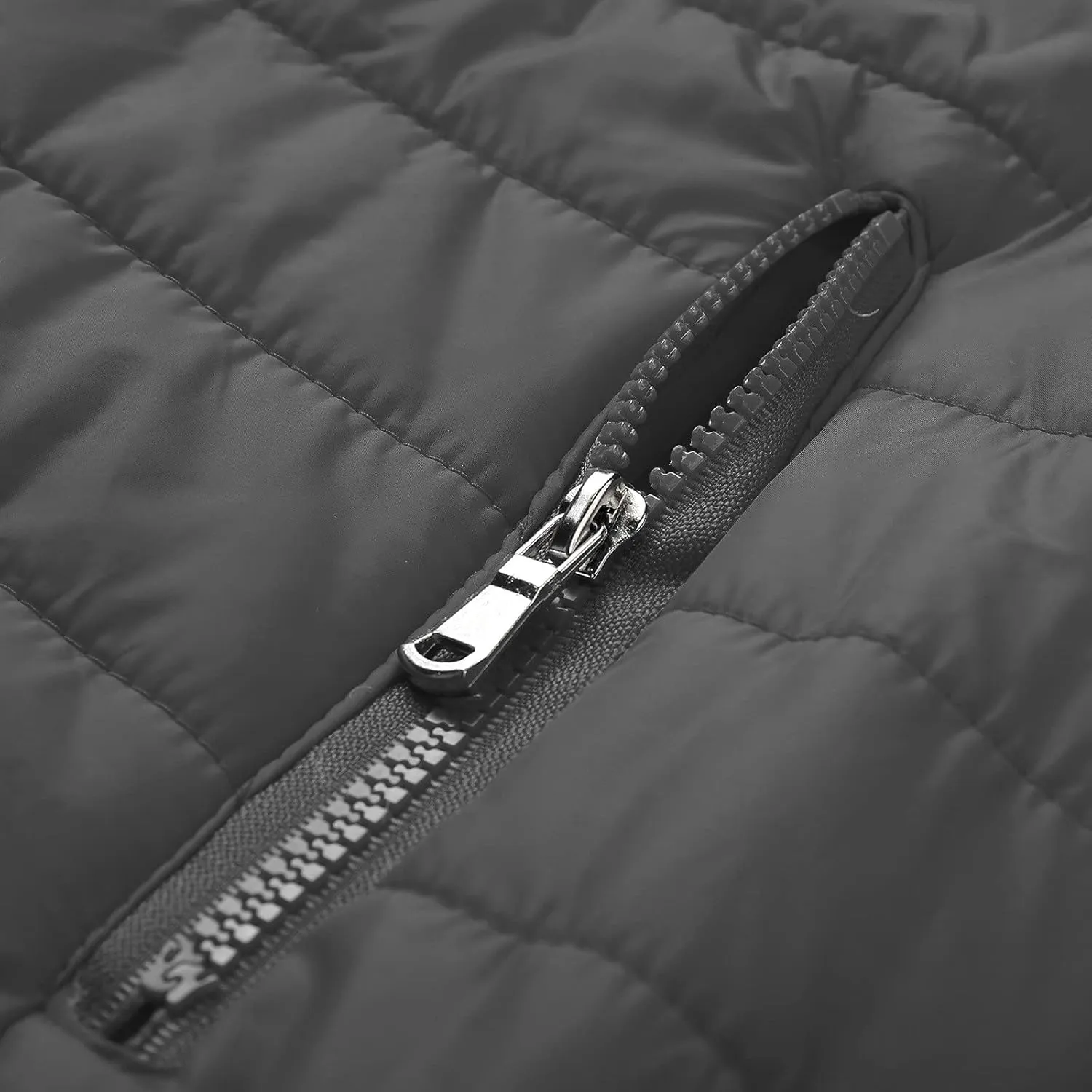 Men's Puffer Jackets Lightweight Windbreaker Warm Jackets Down Quilted Jackets Winter Coats for Men