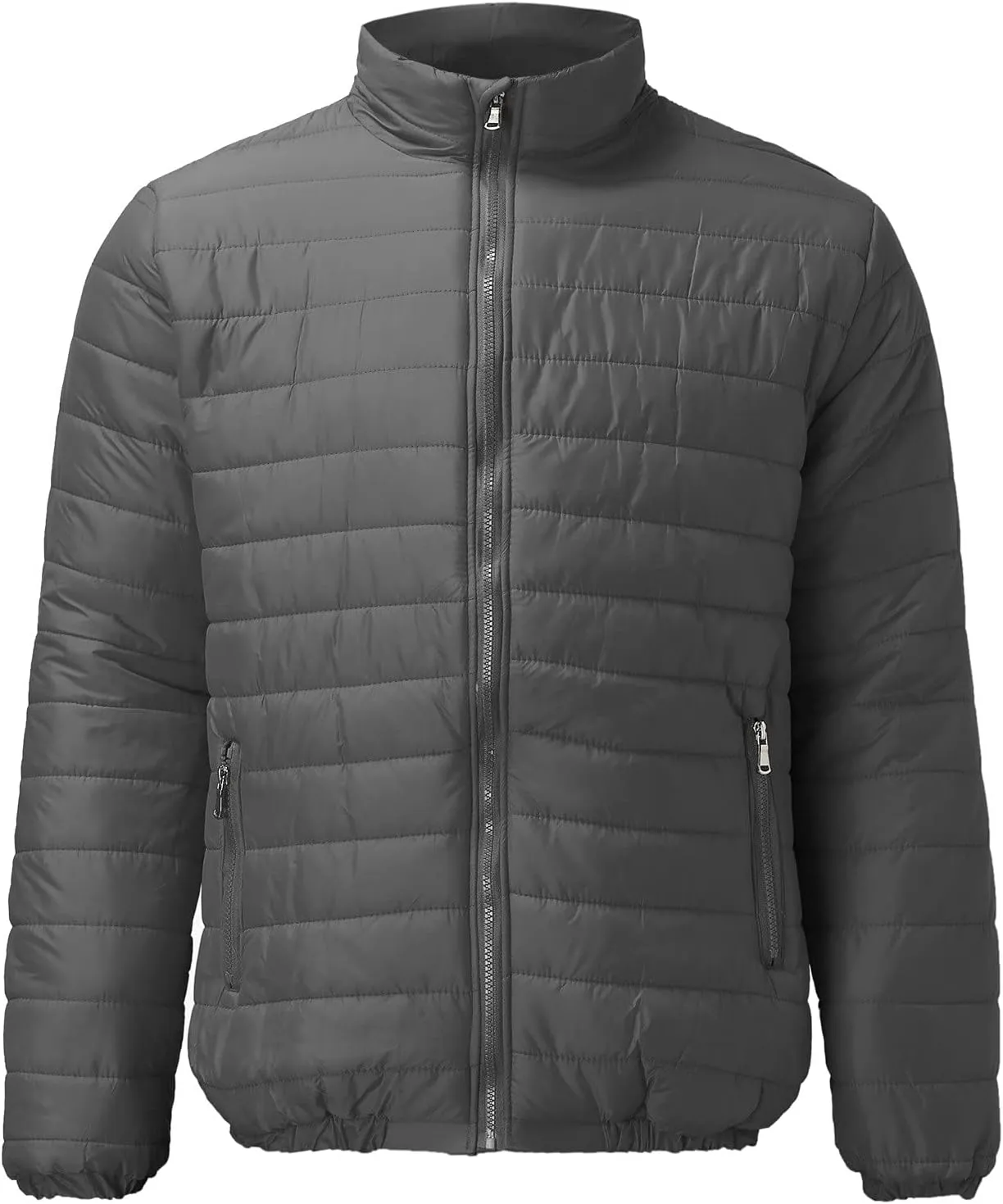 Men's Puffer Jackets Lightweight Windbreaker Warm Jackets Down Quilted Jackets Winter Coats for Men