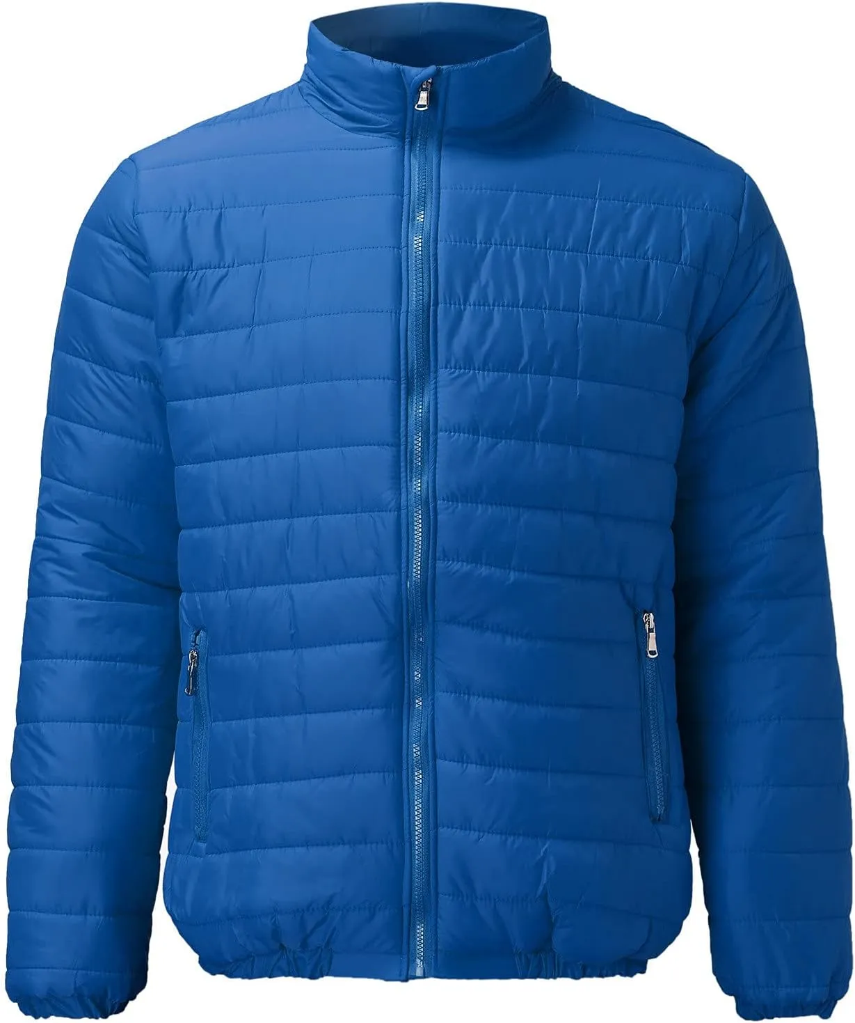 Men's Puffer Jackets Lightweight Windbreaker Warm Jackets Down Quilted Jackets Winter Coats for Men
