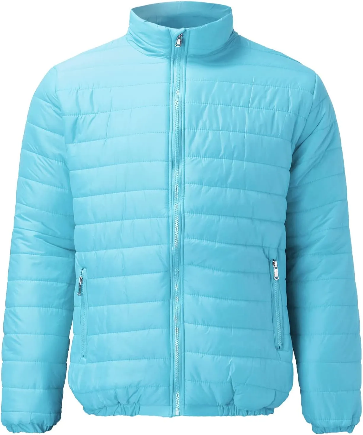 Men's Puffer Jackets Lightweight Windbreaker Warm Jackets Down Quilted Jackets Winter Coats for Men