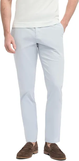 Men's Slim-Fit Cotton Chino Pants- Flat-Front Smart Casual Office Pants