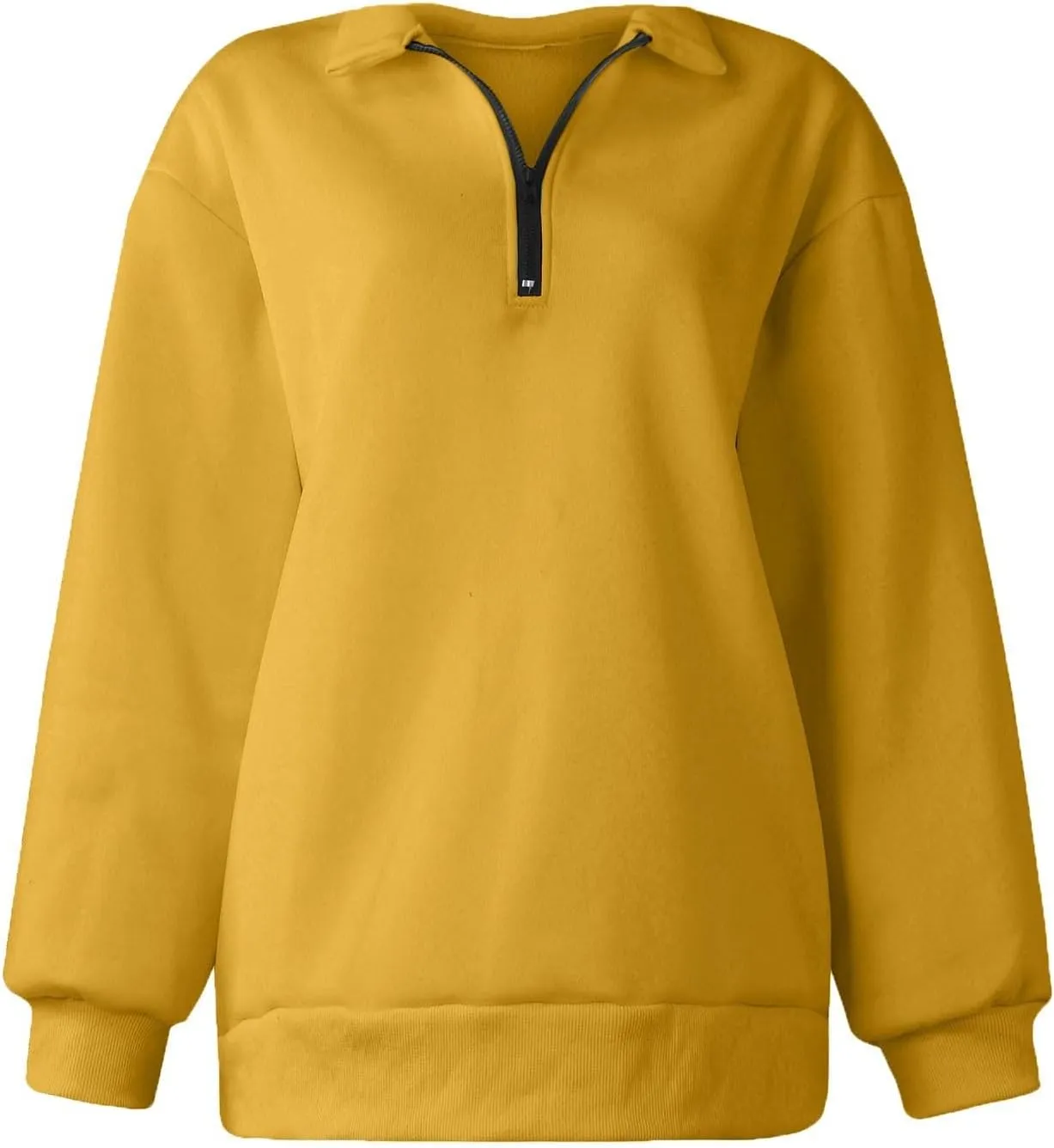 Oversized Sweatshirt for Women Quarter Zip Pullover Women Lightweight Long Sleeve Pullover Fall Y2K Trendy Clothes