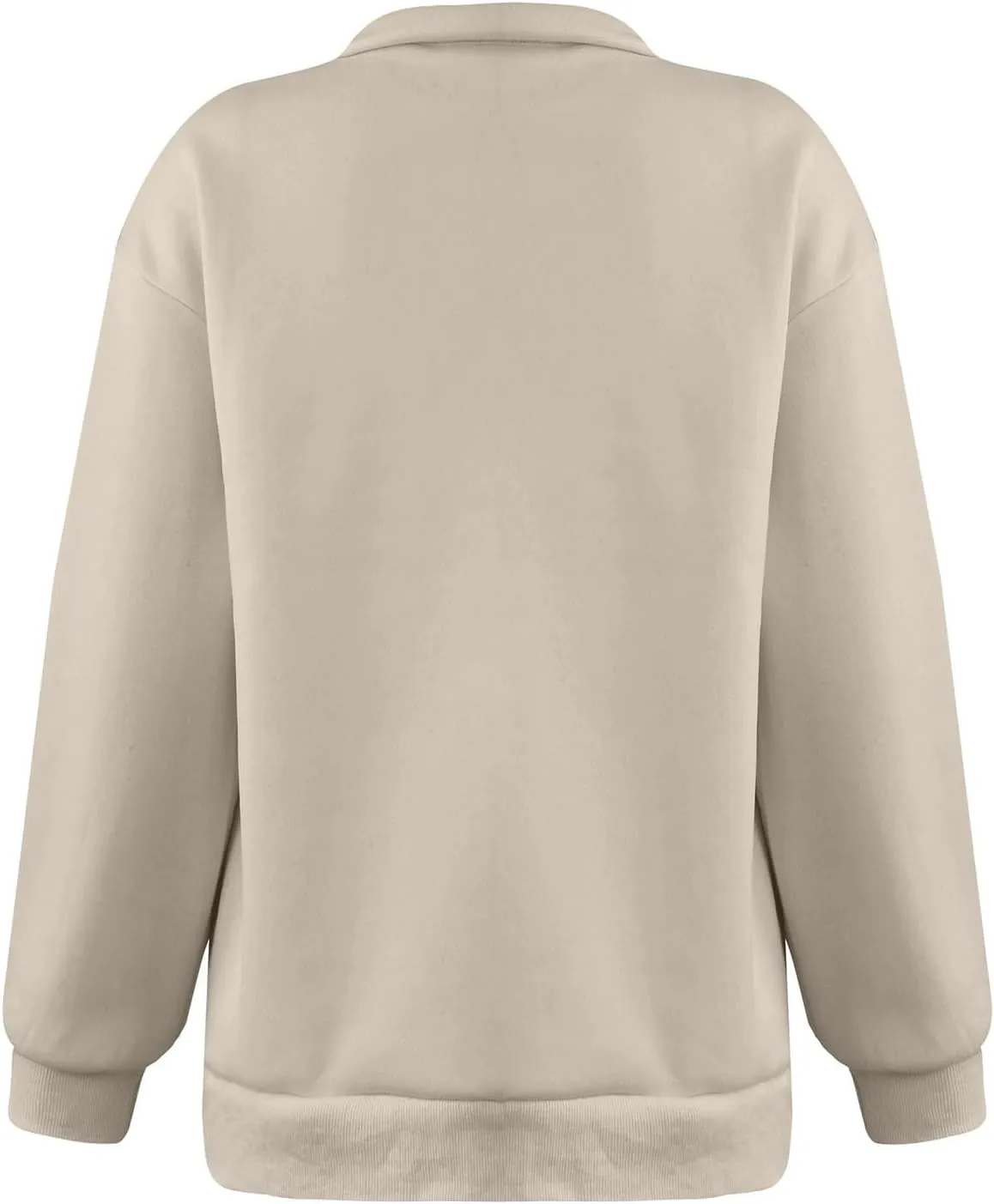 Oversized Sweatshirt for Women Quarter Zip Pullover Women Lightweight Long Sleeve Pullover Fall Y2K Trendy Clothes