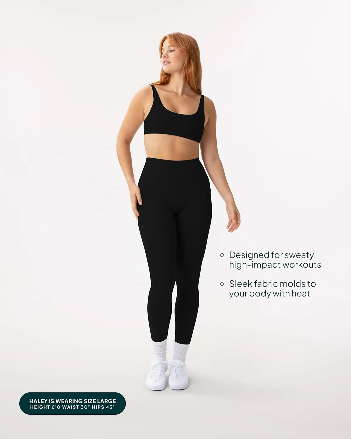 PAVOI ACTIVE Leggings with Pockets | Compressive High Waisted Butt Sculpting Women's Full Length Workout Pants | HiPerform