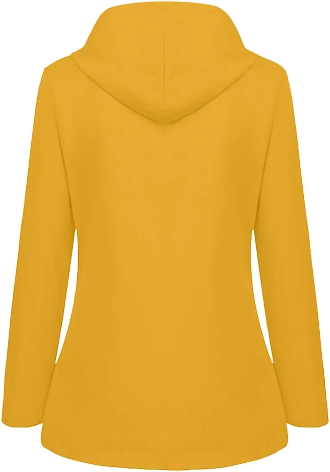 Rain Jacket for Women,Lightweight Long Hooded Raincoat With Pockets Waterproof Travel Hiking Windbreaker Trench Coats