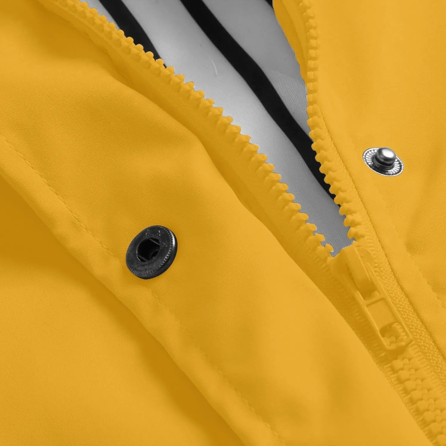 Rain Jacket for Women,Lightweight Long Hooded Raincoat With Pockets Waterproof Travel Hiking Windbreaker Trench Coats