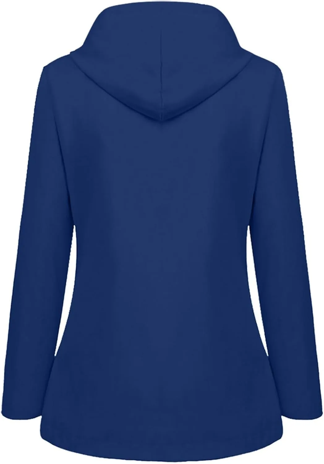 Rain Jacket for Women,Lightweight Long Hooded Raincoat With Pockets Waterproof Travel Hiking Windbreaker Trench Coats