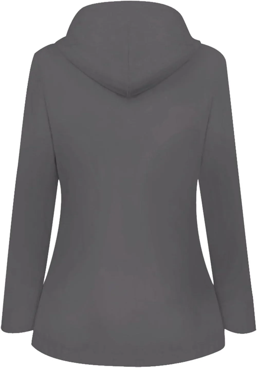 Rain Jacket for Women,Lightweight Long Hooded Raincoat With Pockets Waterproof Travel Hiking Windbreaker Trench Coats