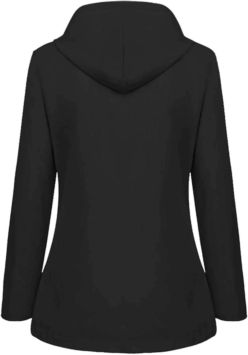 Rain Jacket for Women,Lightweight Long Hooded Raincoat With Pockets Waterproof Travel Hiking Windbreaker Trench Coats