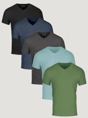 Spring Essentials V-Neck 5-Pack