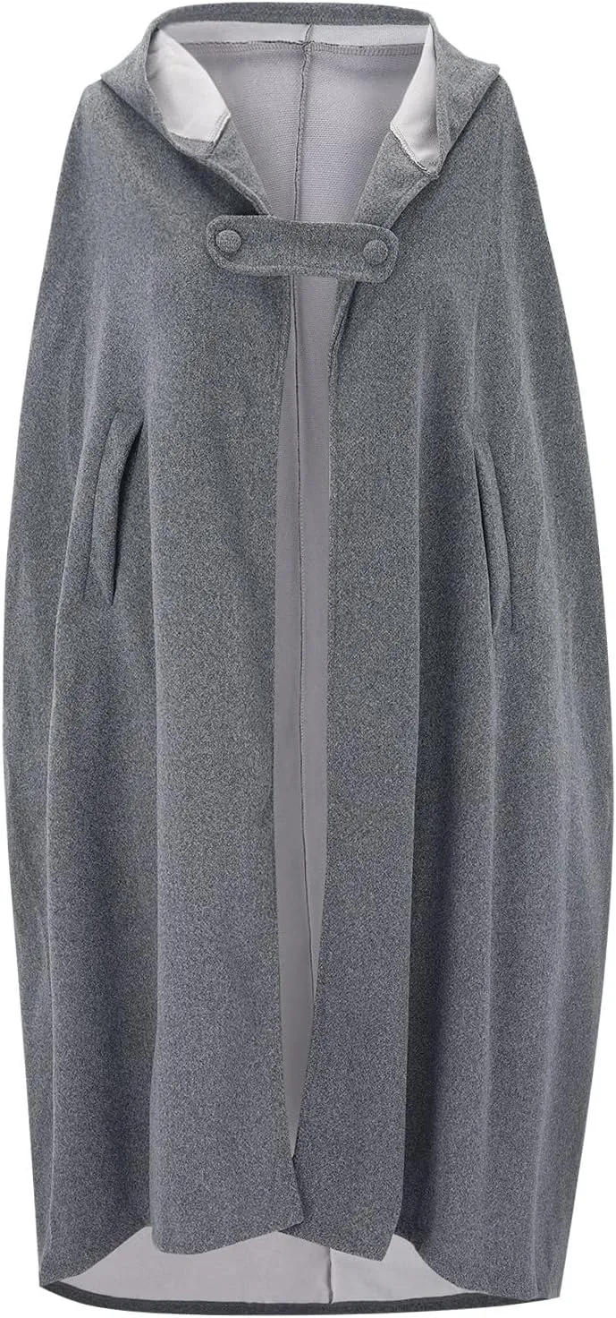 Women's Cardigan Trench Coat Open Front Cardigan Jacket Coat Cape Cloak Poncho Plus Womens Holiday Outfit