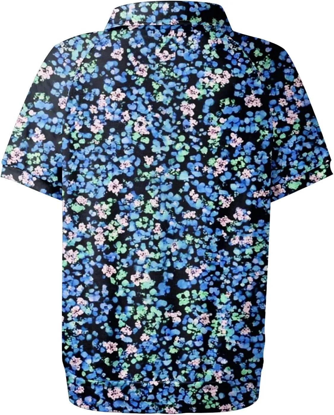 Womens Shirts Casual Short Sleeve Summer Tops Trendy Floral Print Blouses Lapel Collared Work Outfits