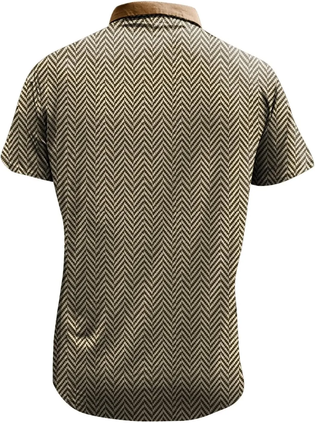 Ymosrh Men's Polo Casual Shirts Short Sleeve Golf Shirts Casual Stylish Collar T-Shirts Shirts, S-5XL