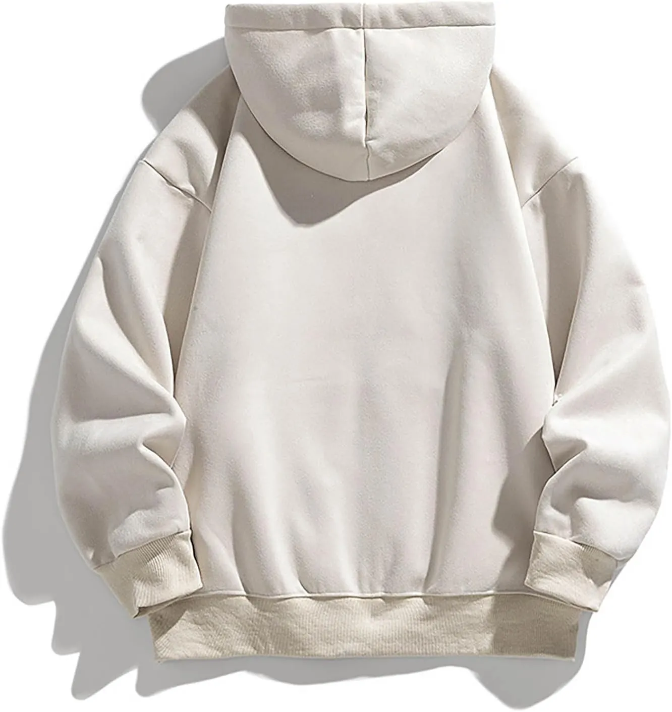 Zip Up Hoodies for Men Fleece Cotton Casual Lightweight Long Sleeve Track Jackets with Pockets Jersey Sweatshirts